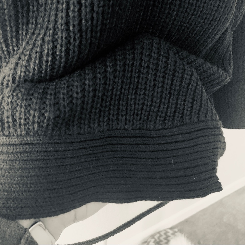 Cozy Alaska Black High Neck Pullover Sweater - Picture 11 of 11